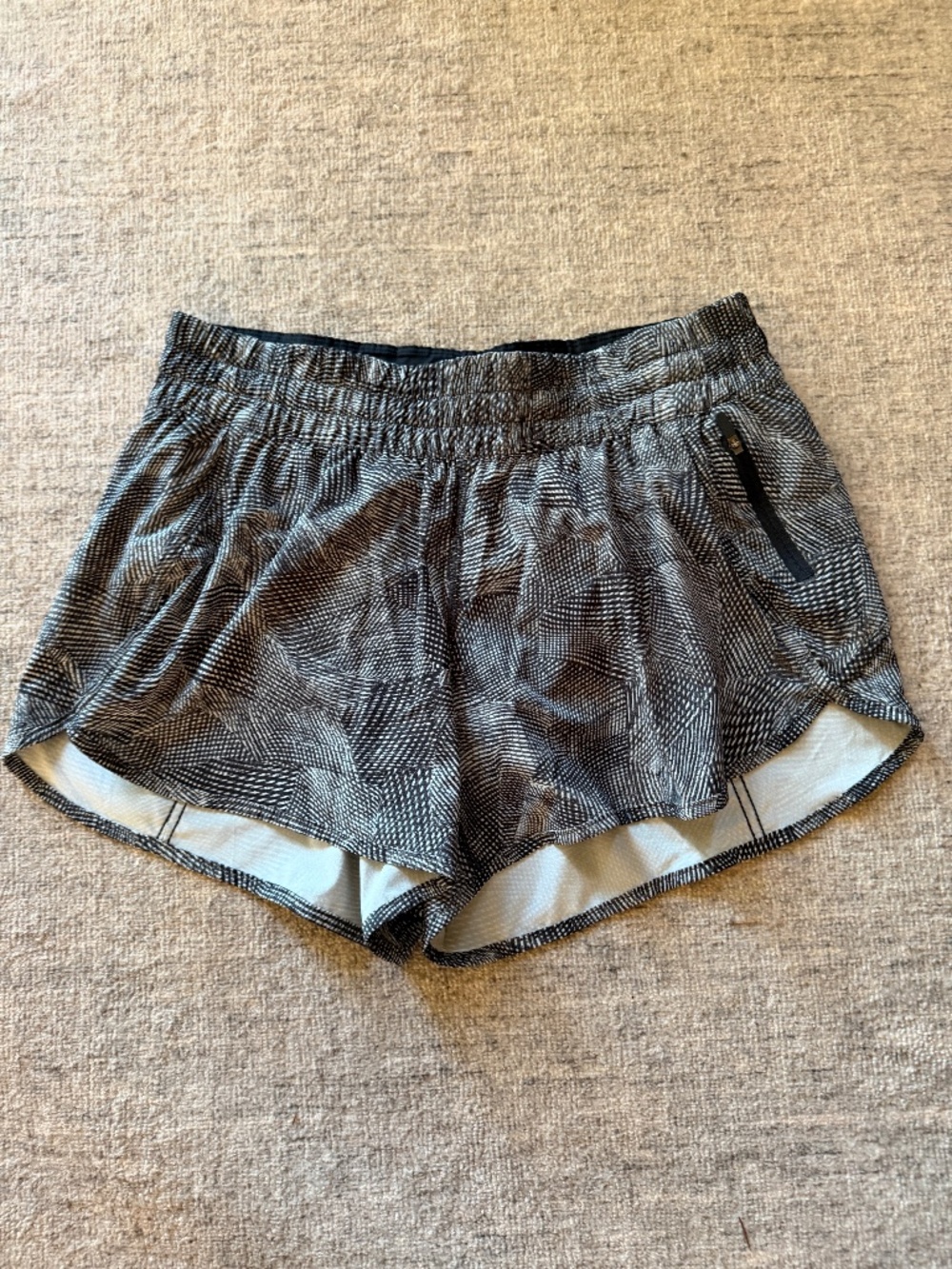 Lululemon running shorts, size 12